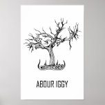 El árbol escarpado posters