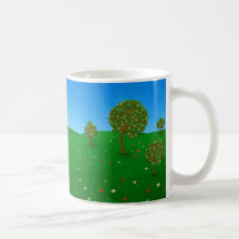 El árbol que viaja taza de café
