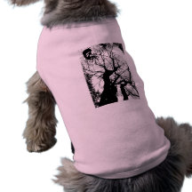 EL ÁRBOL WEBBY DE HADAS BURBUJEA B&W ROPA PARA MASCOTA