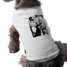 EL ÁRBOL WEBBY DE HADAS BURBUJEA B&W ROPA DE PERROS