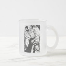 EL ÁRBOL WEBBY DE HADAS BURBUJEA B&W TAZAS