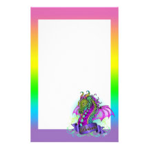 El arco iris de "Sonya" cree los efectos de escrit Papeleria De Diseño