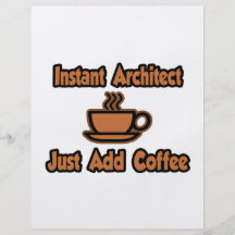 El arquitecto inmediato… apenas añade el café tarjetón