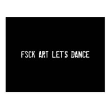 el ARTE del fsck DEJÓ DANZA de los E.E.U.U. Postales