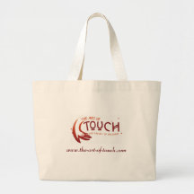 El arte del tote del tacto bolsa
