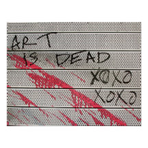 El arte es muerto comunicado