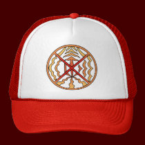 El arte nativo capsula el gorra nativo espiritual  gorras