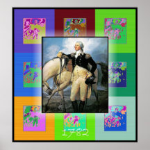 El arte pop George Washington Impresiones