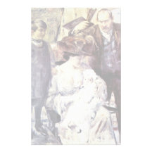 El artista y su familia (retrato de la familia) po papelería