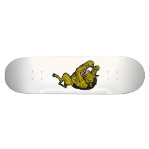 el atacar que lucha del hombre del jabalí patines 