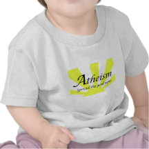 El ateísmo separó las buenas noticias camiseta