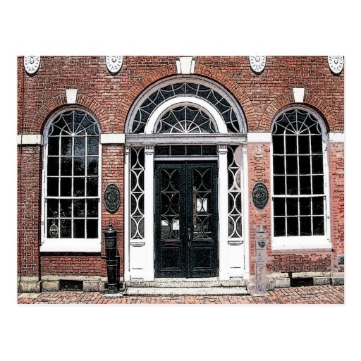 El Athenæum, Portsmouth, postal del NH