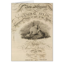 el atlas de Estados Unidos Felicitación