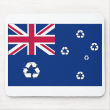 El australiano recicla la estera del ratón de la b tapetes de ratones