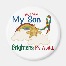 El autismo ACLARA a MI hijo del MUNDO 1 Imán