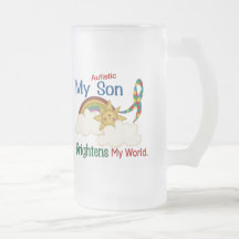 El autismo ACLARA a MI hijo del MUNDO 1 Taza