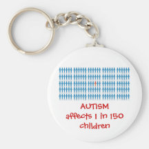 El autismo afecta a 1 en cada 150 niños llavero