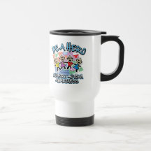 El autismo sea un héroe tazas de café