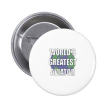 El aviador más grande del mundo pin