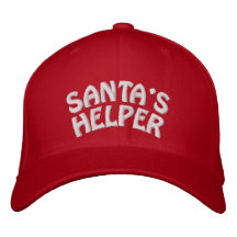 EL AYUDANTE DE SANTA GORRA DE BÉISBOL
