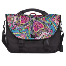 El Azteca del caleidoscopio inspiró el modelo Bolsa De Ordenador