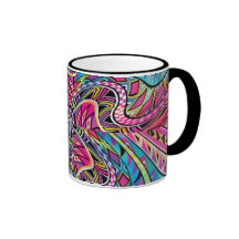 El Azteca del caleidoscopio inspiró el modelo Taza De Café