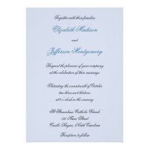 El azul de William Morris sale de la invitación de
