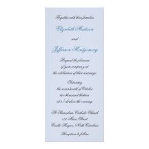 El azul de William Morris sale de la invitación de
