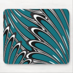 el azul del abstrackt florece el mousepad alfombrillas de raton 
