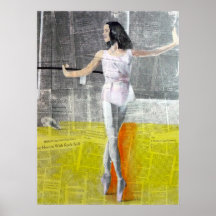 El bailarín arriba poster