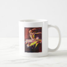 El bailarín tazas de café