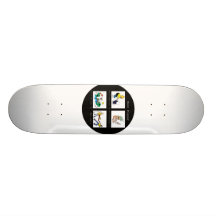 el bajista qué me pienso circunda tabla de skate