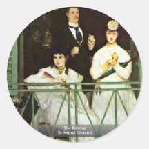 El balcón de Manet Eduardo Etiqueta