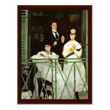 El balcón de Manet Eduardo Postales