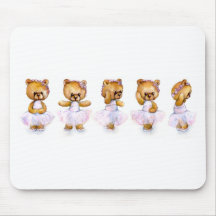 El ballet camina Mousepad Alfombrillas De Raton