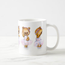 El ballet camina taza