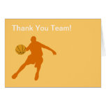 El baloncesto agradece sus tarjetas del equipo