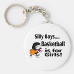 El baloncesto tonto de los muchachos está para los llaveros personalizados