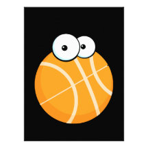 el baloncesto tonto del personaje de dibujos anima comunicado