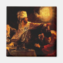 El banquete de rey Belshazzar del imán de Babiloni