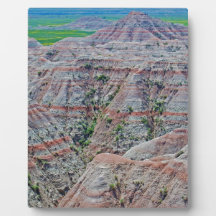 El "barranco raya" la colección placa de plastico