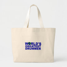 El batería más grande del mundo bolsas de mano