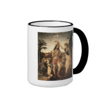 "El bautismo de Christ Taza De Café