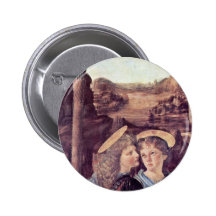 El bautismo de Cristo de Andrea del Verrocchio Pin