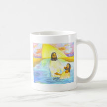 El bautismo de Jesús Tazas De Café