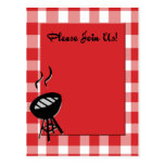 el Bbq invita Postal
