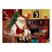 El beagle de Santa (#7) Felicitación