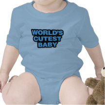El bebé más lindo del mundo camisetas