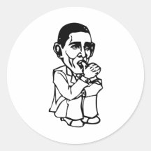 El bebé Obama quiere su botella Etiqueta