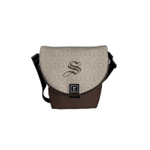 El beige/Brown del monograma circunda el bolso del Bolsa De Mensajeria
